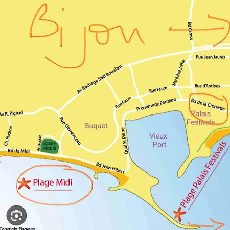 Cannes Hills With Garden And Parking Ле-Канне